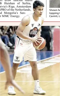  ?? ?? Tony Ynot shines anew for Iloilo.
