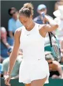  ??  ?? Madison Keys