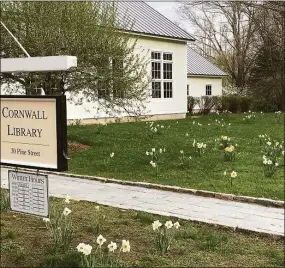  ?? Cornwall Library / Contribute­d photo ?? The Cornwall Library’s biggest fundraiser of the year is the annual garden tour, known as Books & Blooms.