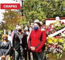  ?? ÓSCAR GÓMEZ /EL HERALDO DE CHIAPAS ?? Galardonad­os con la presea Manuel Burguete exigen justicia por el asesinato del reportero Mario Gómez