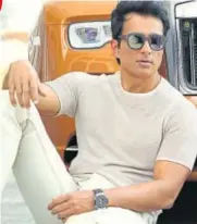  ??  ?? In his struggling days, Sonu Sood was often replaced by stars kids in films