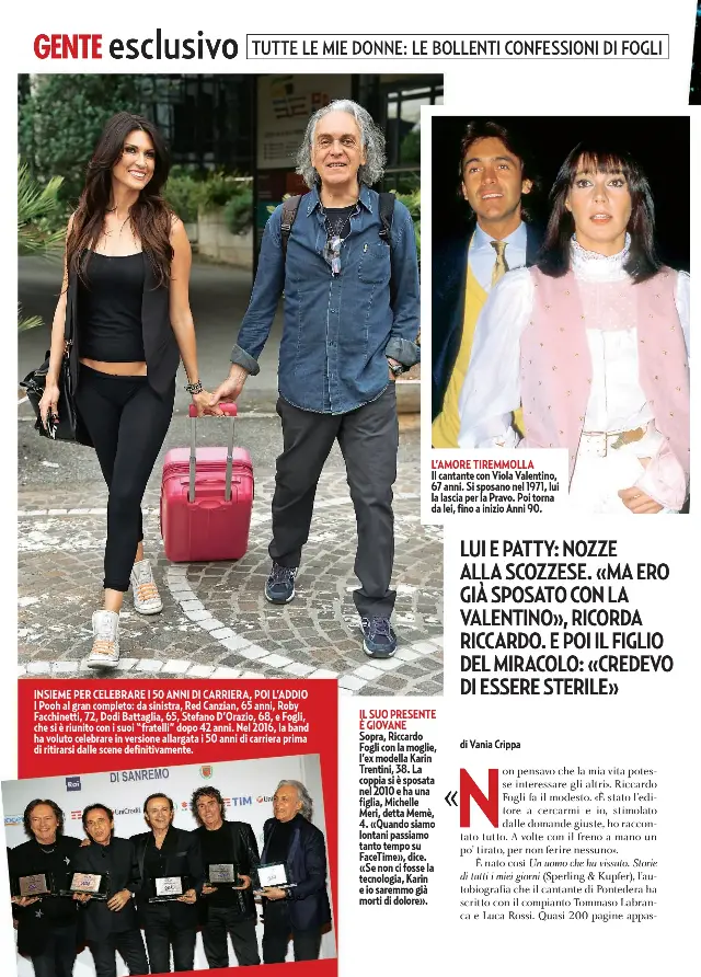 Esclusivo Riccardo Fogli E Le Sue Donne Pressreader