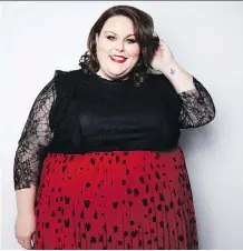  ?? TAYLOR JEWELL/THE ASSOCIATED PRESS ?? Actress Chrissy Metz writes about her authentic self, warts and all, in her new memoir This Is Me. Her commitment to honesty has caused issues within her family.