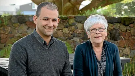  ?? JARRED WILLIAMSON/FAIRFAX NZ ?? Editor Judith Tucker with incoming news director Justin Latif.