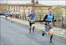  ??  ?? Nicolas Nénil au marathon de Montauban