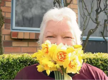  ??  ?? Trish Brown is the new Matamata Daffodil Day coordinato­r