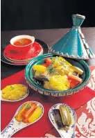  ??  ?? A range of Moroccan cuisine classics at Patummat internatio­nal buffet restaurant, the Sukosol hotel.