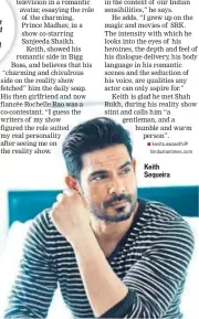  ??  ?? Keith Sequeira