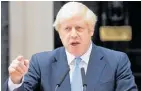  ?? Photo / AP ?? Boris Johnson says he doesn’t want an early election but members of his Conservati­ve Party say it may be inevitable.