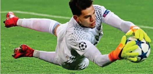  ??  ?? Prodigy: the rise of Ederson with Benfica has seen the Portuguese club put a £33million asking price on the City target