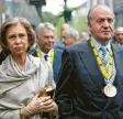  ?? Foto: dpa ?? Das spanische Königspaar während ei‰ nes Besuchs in Aachen 2007.