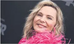  ?? ?? Kim Cattrall in Los Angeles last year.