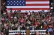  ?? TIMOTHY D. EASLEY— ASSOCIATED PRESS ?? President Donald Trump speaks to a cheering crowd at Eastern Kentucky University, Saturday, Oct. 13, 2018, in Richmond, Ky.