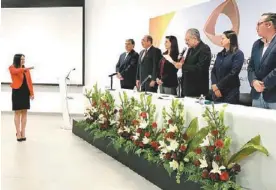  ?? ANA PONCE ?? Ana Yuri Solís Gaona tomó protesta como nueva integrante del CPC.