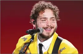  ??  ?? Post Malone as seen in “Elvis All-Star Tribute”