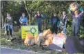  ??  ?? River wardens and volunteers have cleared rubbish from the Stour