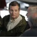  ??  ?? Sen. Ted Cruz, R-Texas, is shown in Corpus Christi, Texas, Tuesday. The Republican­s of New York and New Jersey are pledging unconditio­nal support for those devastated by Hurricane Harvey in Texas. But their resentment lingers.