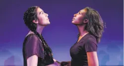  ?? Sreang Hok / San Francisco State University ?? Gabrielle Trejo (left) and Weslei Thomas in “Medea” and “Mojada: A Medea in Los Angeles.”
