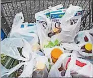  ?? BILL RETTEW — DIGITAL FIRST MEDIA ?? Those ubiquitous plastic bags soon may be a thing of the past in West Chester, if Mayor Dianne Herrin has her way.