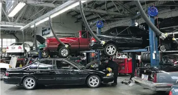  ?? JUSTIN SULLIVAN/ GETTY IMAGES ?? A simple fact of vehicle ownership is that you’ll be visiting an auto service garage fairly often.