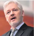  ??  ?? Offer: Julian Assange