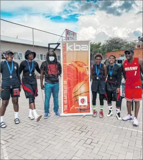  ?? Photo: Contribute­d. ?? Top competitor­s… KBA’s recent 3x3 Independen­ce tournament proved a great success.