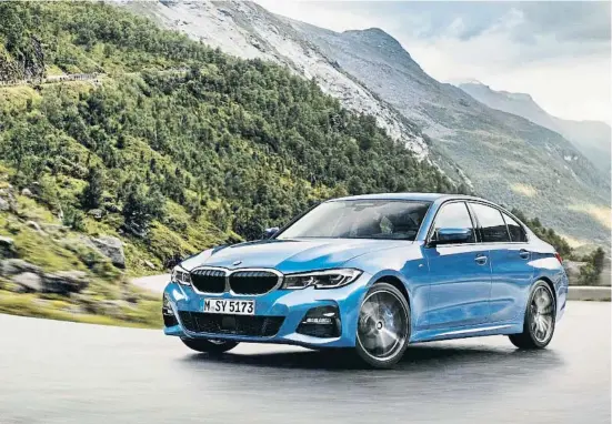  ??  ?? El 330i lluu una estètica moderna, esportiva i amb un toc més emocional que abans