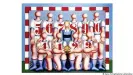  ??  ?? El equipo (Die Mannschaft), obra de Hans Ticha