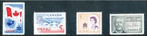  ?? SUBMITTED PHOTO ?? Stamps celebratin­g Expo ’67, which took place in Montreal during Canada’s centennial year.