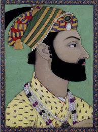  ??  ?? PROUD OWNERS The amir of Afghanista­n, Ahmad Shah Durrani, le , and ruler of Punjab, Ranjit Singh, below, held on to the diamond until their deaths