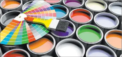  ?? Dreamstime ?? The colors we choose for our homes have a proven influence over our quality of life.