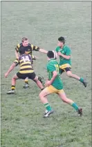  ??  ?? Aotea’s winger Piritea McGuire was lethal on the counter attack.