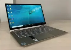  ??  ?? The Lenovo Yoga C740 is a good example of a 10th-gen Comet Lake laptop that’s both capable and affordable.