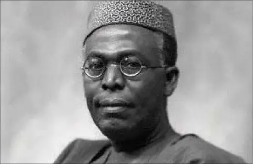  ??  ?? Awolowo... his postulatio­ns remain relevant today