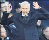  ??  ?? DRIVEN TO DISTRACTIO­N: Baggies boss Pardew