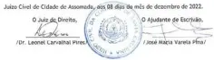  ?? ?? Cidade de Assomada Telefone (+238) 5162307 fax: +(238) 2652382 República de Cabo Verde Email- trib.santacatar­ina@gmail.com