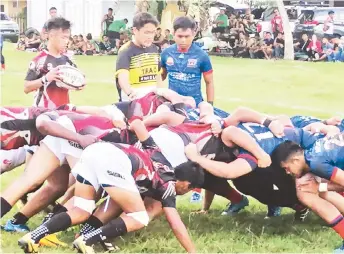  ??  ?? File photo shows the players in action during the 2019 President Cup tournament.