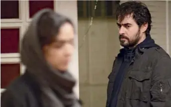 ??  ?? « Le Client », avec Shabad Hosseini dans le rôle d’un mari hanté par la vengeance.