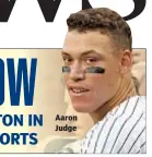  ??  ?? Aaron Judge