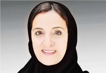  ??  ?? Sheikha Lubna Al Qasimi