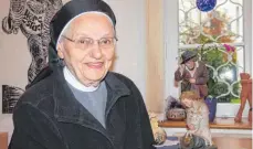  ?? FOTO: LIEDTKE ?? Schwester Irmengardi­s erinnert sich ihres Vaters