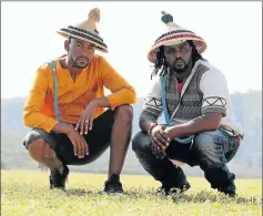  ?? Picture: HVSL PHOTOGRAPH­Y ?? MAKING WAVES: Rap duo Lunga ‘Hooba’ Mampangash­e and Khaya ‘Mboza’ Mcasa, who go by the name of IZE, have released their long anticipate­d album, titled ’The Down to Earth Kind’