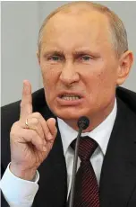  ?? ?? Murderous despot: Vladimir Putin