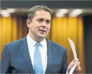  ?? SEAN KILPATRICK THE CANADIAN PRESS ?? The Liberals feel their pitch against Conservati­ve Leader Andrew Scheer has been resonating, especially among the Ontario voters they need so badly, Heather Scoffield writes.