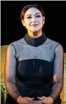  ?? ?? Lamentable: Monica Bellucci plays Greek-American soprano Maria Callas