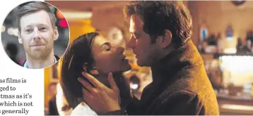  ??  ?? Colin Firth and Lucia Moniz as Jamie and Aurelia in Love Actually.