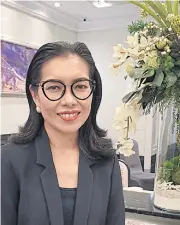  ??  ?? Mrs Nalinrat says the appeal of Thong Lor can be seen in average sales prices for high-end condos, which have reached 250,000 baht per square metre.