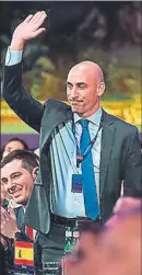  ?? FOTO: AP/RFEF ?? Aleksander Ceferin y Luis Rubiales Ambos fueron elegidos durante el Congreso