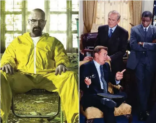  ?? FOTO: AMC/NBC ?? Hva blir det neste Breaking Bad eller West Wing? Aftenposte­ns TV-anmeldere gir deg gode tips rett i innboksen din.