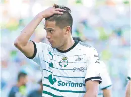  ??  ?? El jugador sabe que es poco probable que continúe su carrera en México.